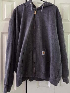Carhartt Charcoal Zipup Hoodie